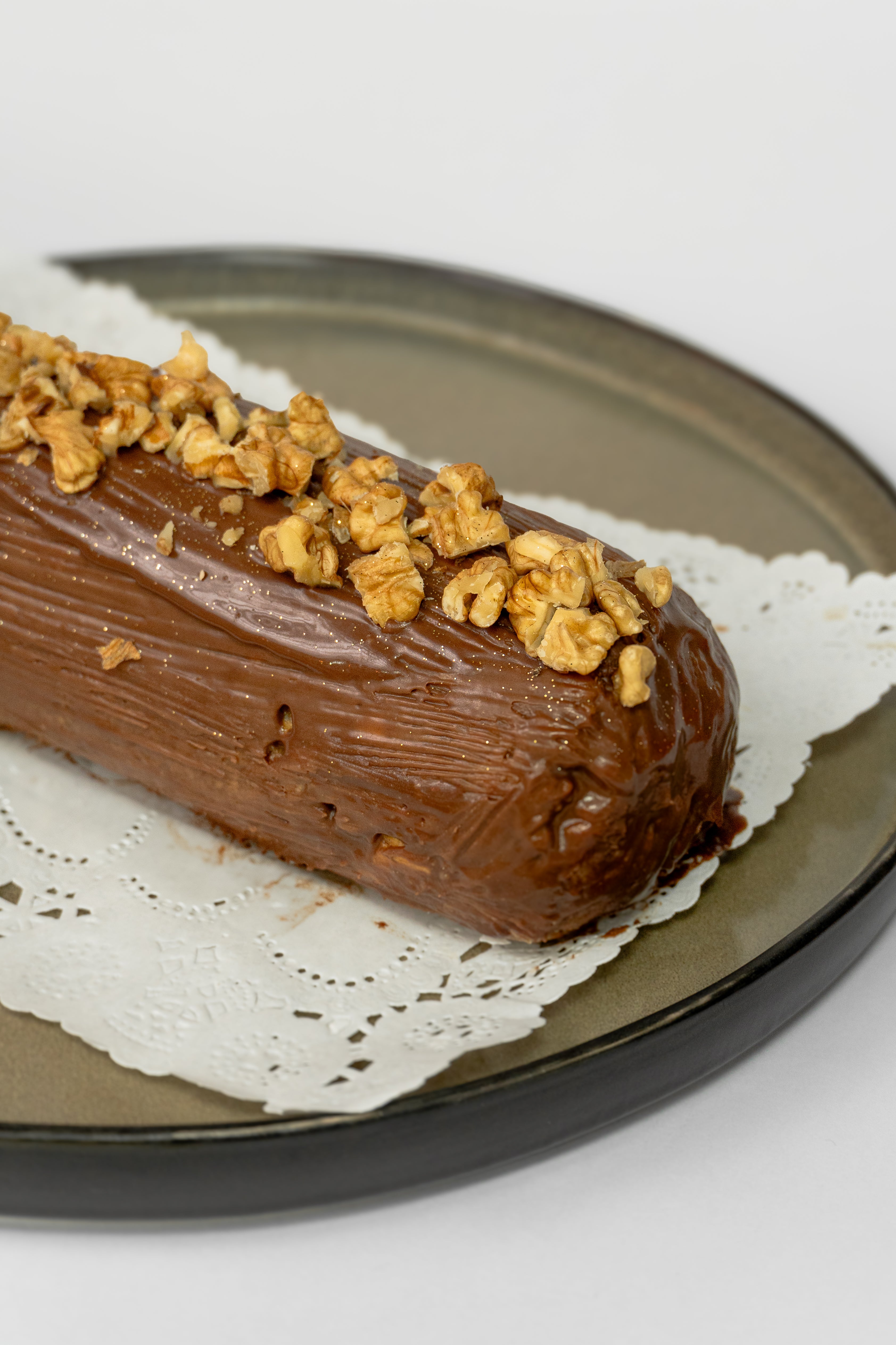 Turrón de Chocolate Nuez sin azúcar
