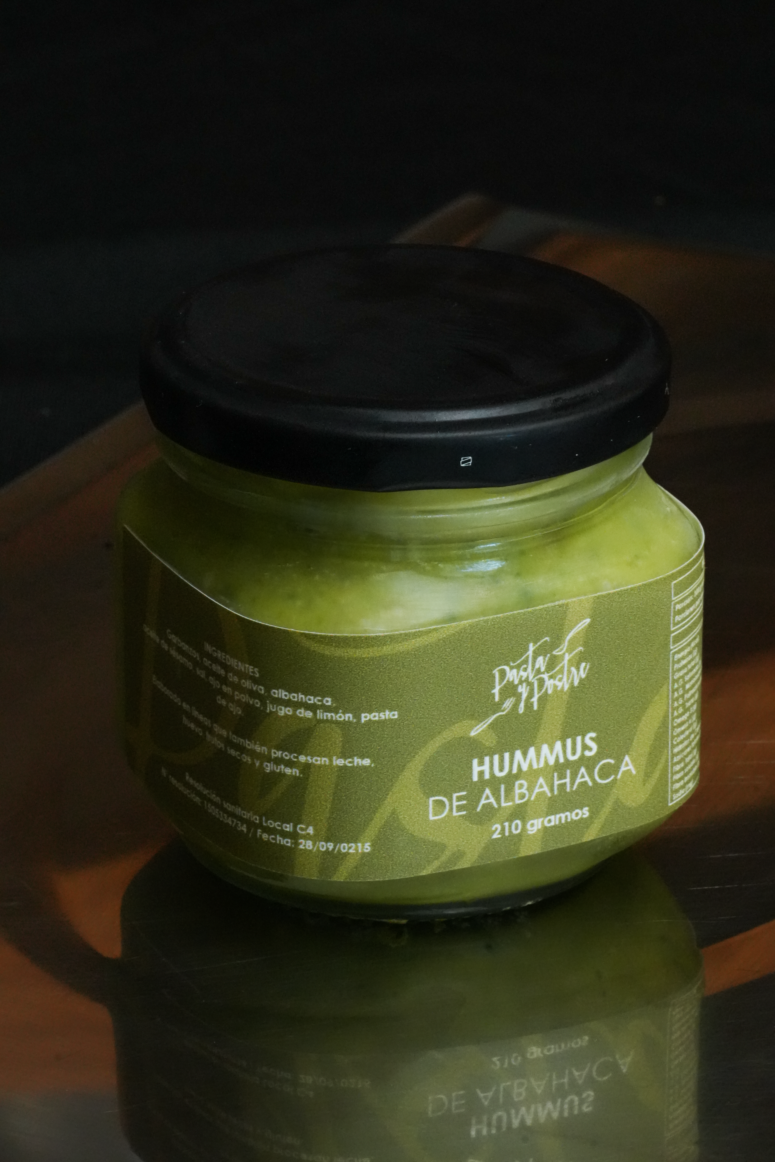 Hummus Albahaca