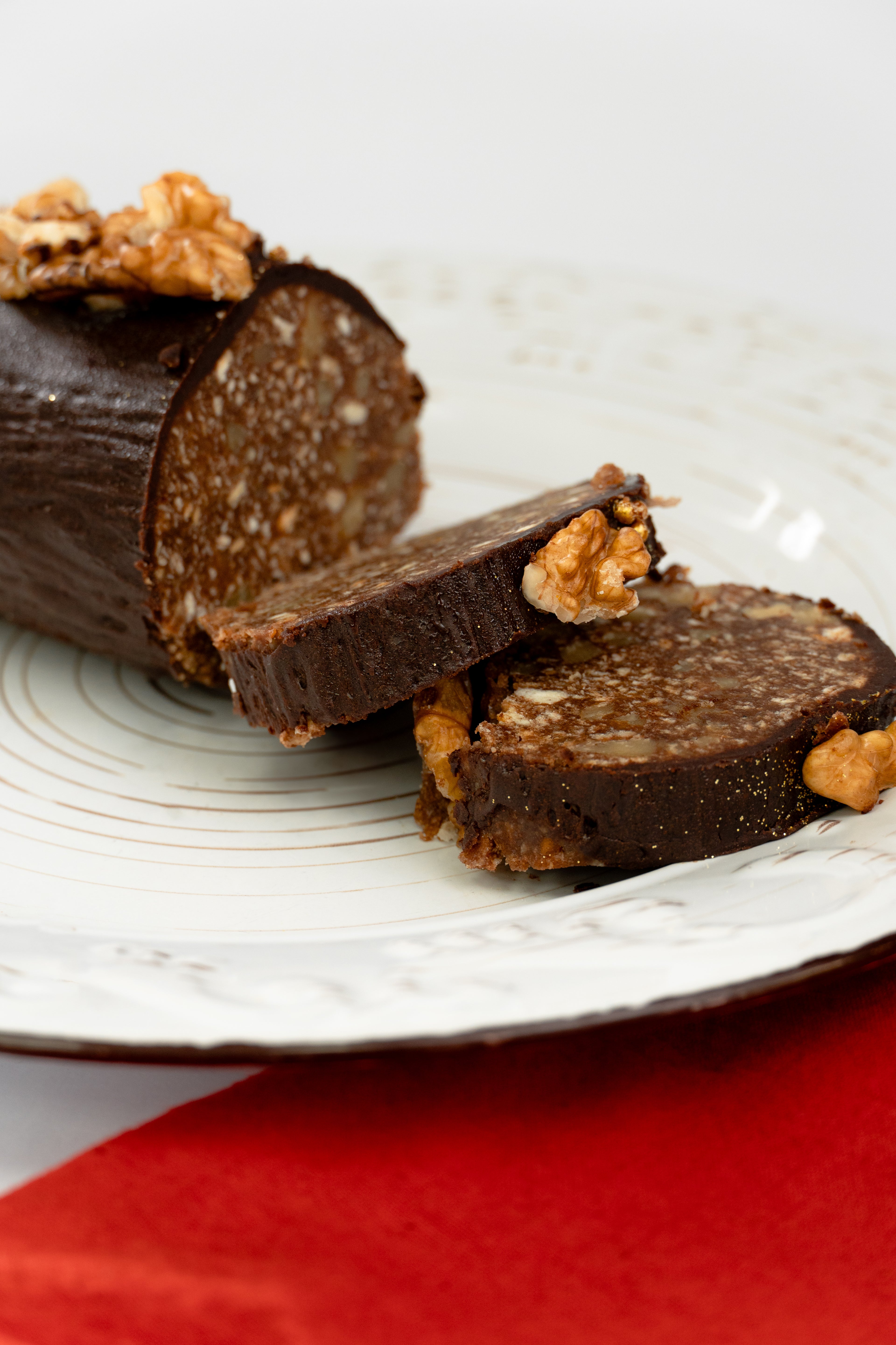 Turrón de Chocolate Nuez sin azúcar