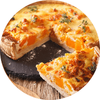 Quiche Calabaza Nuez