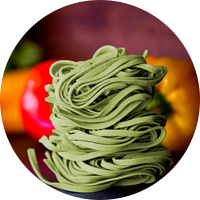 Spaghetti Espinaca